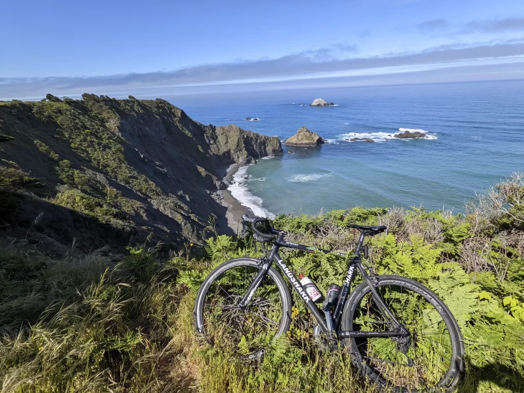 Bike and Sonoma ocean view